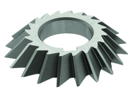 5 x 3/4 x 1-1/4 - HSS - 45 Degree - Right Hand Single Angle Milling Cutter - 24T - TiN Coated - Industrial Tool & Supply