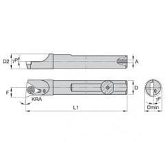 QSBI37555L STEEL SHANK BORING BAR - Industrial Tool & Supply