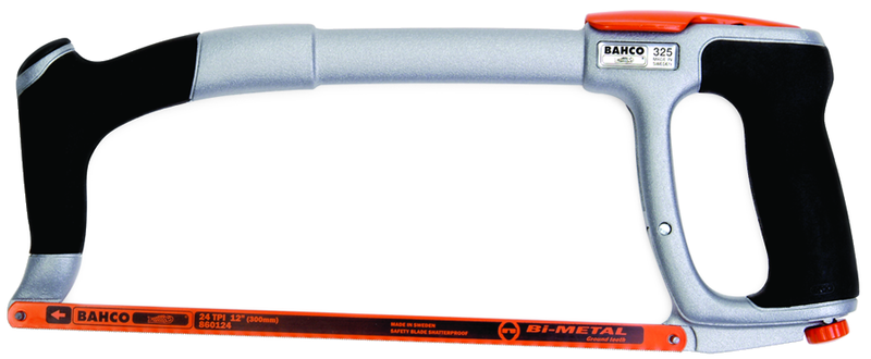 12" Blade - Ergonomic Hand Hacksaw - Industrial Tool & Supply