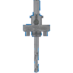 Hole Saw Arbor - Model #6L - Fits Hole Saw 1 1/4″ to 6″ - Industrial Tool & Supply