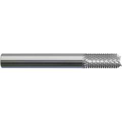 ‎1/16 × 3/16 × 1/8 × 1-1/2 Solid Carbide Router - Fishtail Style - Industrial Tool & Supply