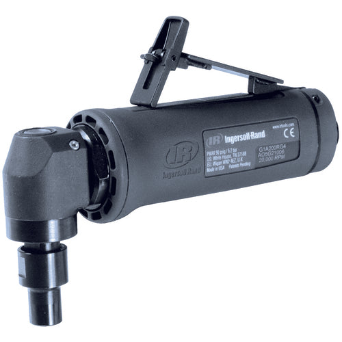 G1A200RG4 Right Angle Air Die Grinder 0.25 Collet, Burr, 20000 RPM, Rear Exhaust, 0.4 HP
