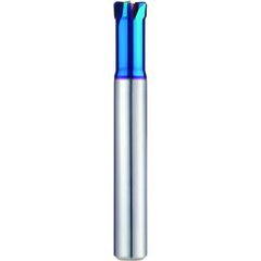 3/8-3/8-3/4-2-3/4 Cr3/32 4Fl Corner Radius High Feed End Mill - Industrial Tool & Supply