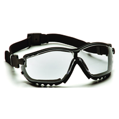 Goggles - Clear Lens, Frame Foam Padded Style - Industrial Tool & Supply