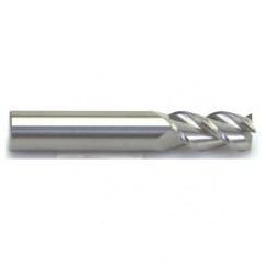 5/16" Dia. - 2-1/2" OAL -  Carbide for Aluminum ALU-S-45°-HP End Mill - 3 FL - Industrial Tool & Supply