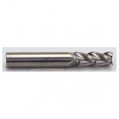 8mm Dia. - 63mm OAL - Alu-Speed CBD - 45° Helix HP End Mill - 3 FL - Industrial Tool & Supply