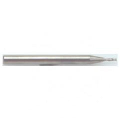 .022" Dia. - 1-1/2" OAL - AlTiN - 30° - Mini EM - 2 FL - Industrial Tool & Supply