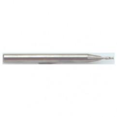 .3mm Dia. - 38mm OAL - AlTiN - 30° - Mini EM - 2 FL - Industrial Tool & Supply