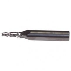 1/8" Dia. - 2-1/2" OAL - CBD - Tapered SE EM - 3 FL - Industrial Tool & Supply