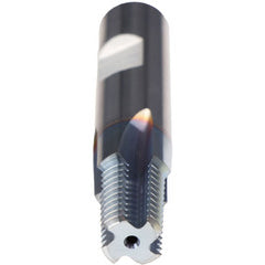 ‎1/2-14 GF Style- Coolant Thru - TICN Thread Mill - Industrial Tool & Supply