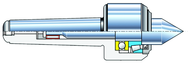 PLC-PR-ELSP-MT5 - Precision General Purpose - Live Center - Industrial Tool & Supply