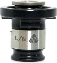 Rigid/Positive Tap Adaptor -- #29512; 3/8" NPT Tap Size; #2 Adaptor Size - Industrial Tool & Supply