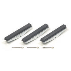 3 Pc. 4″ Replacement Stones (Medium Grit) - No. 240 - Industrial Tool & Supply