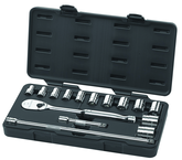 15PC 1/2" DRIVE SAE SOCKET SET - Industrial Tool & Supply