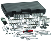 141PC 1/4" 3/8" AND 1/2" DR 6 AND - Industrial Tool & Supply