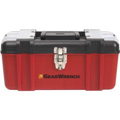 16 1/2″ Plastic Tool Box - Red - Industrial Tool & Supply