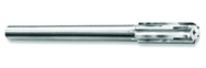 .4996 Dia- HSS - Straight Shank Straight Flute Carbide Tipped Chucking Reamer - Industrial Tool & Supply