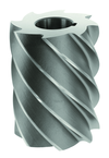 3 x 2-1/2 x 1-1/4 - HSS - Plain Milling Cutter - Heavy Duty - 8T - TiAlN Coated - Industrial Tool & Supply