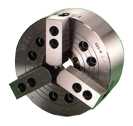 Thru-Hole Wedge Power Chuck - 4-1/4" 85mm Mount; 3-Jaw - Industrial Tool & Supply