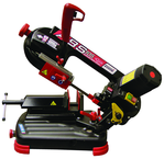 Semi-Automatic Bandsaw - #ABS105; 3.9 x 3.3 "Capacity; 2 Speed 115V 1PH - Industrial Tool & Supply