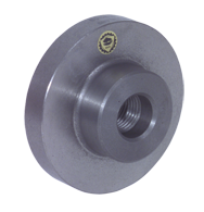 Threaded Lathe Chuck Adaptor - For 9-7/8" Chuck; 2-3/8-6 Mount - Industrial Tool & Supply