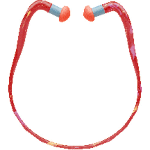 Semi-Aural Banded Earplug - Model QB3HYG - Industrial Tool & Supply