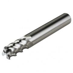 4mm Dia. - 57mm OAL - CBD - 45°-HardMill - 1mm Corner Radius- End Mill - 4 FL - Industrial Tool & Supply