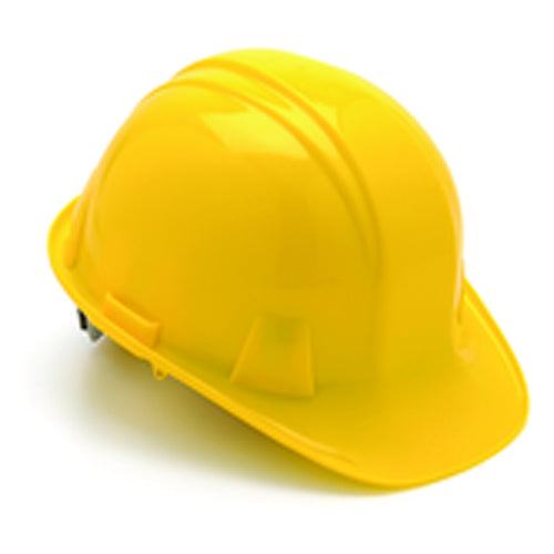 Cap Style Hard Hat - Size - Yellow - Industrial Tool & Supply
