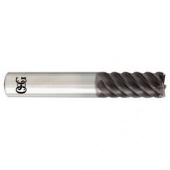 3/4 x 3/4 x 3/4 x 3/4 6Fl  Square Carbide End Mill - TiALN - Industrial Tool & Supply