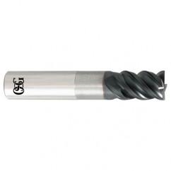 16mm x 16mm x 24mm x 110mm 4Fl  Square Carbide End Mill - TiALN - Industrial Tool & Supply