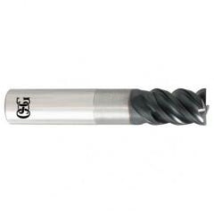 20mm x 20mm x 30mm x 125mm 4Fl  Square Carbide End Mill - TiALN - Industrial Tool & Supply