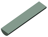 .375 Split Length - .2500 SH - 2.5" OAL - Quick Change Split Blank - Industrial Tool & Supply