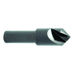 ‎1/2″ Size-1/4″ Shank-90° Single Flute Countersink - Industrial Tool & Supply