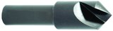 1-1/2" Size-3/4" Shank-82° Single Flute Countersink - Industrial Tool & Supply