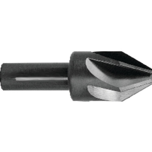 ‎1/2″ Size-1/4″SH Dia, 60° 6 Flute CNC Countersink - Industrial Tool & Supply