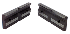 1-Pair Matching V-Groove Jaw Plates; For: 6/7" Speed Vise - Industrial Tool & Supply