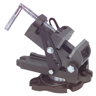 Angle Swivel Vise - Model #P250AS- 2-1/2" Jaw Width - Industrial Tool & Supply