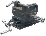 2-Way Cross Slide Vise - Model #TCV4- 4" Jaw Width - Industrial Tool & Supply