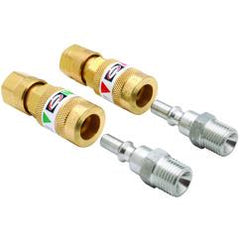 26-QCR OSHA-Compliant Oxygen-Fuel Gas Quick Connectors For Regulators - Industrial Tool & Supply