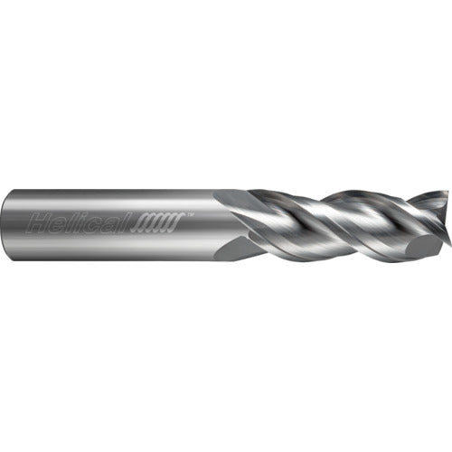 ‎3 Flute - Square - 40 Degree Helix - 0.2500″ (1/4) Cutter DIA × 0.2500″ (1/4) Shank DIA × 2.0000″ (2) LOC × 4.0000″ (4) OAL  - Uncoated