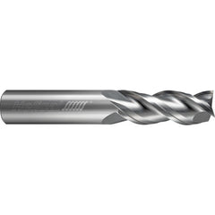 ‎3 Flute - Square - 40 Degree Helix - 0.2500″ (1/4) Cutter DIA × 0.2500″ (1/4) Shank DIA × 2.0000″ (2) LOC × 4.0000″ (4) OAL  - Uncoated