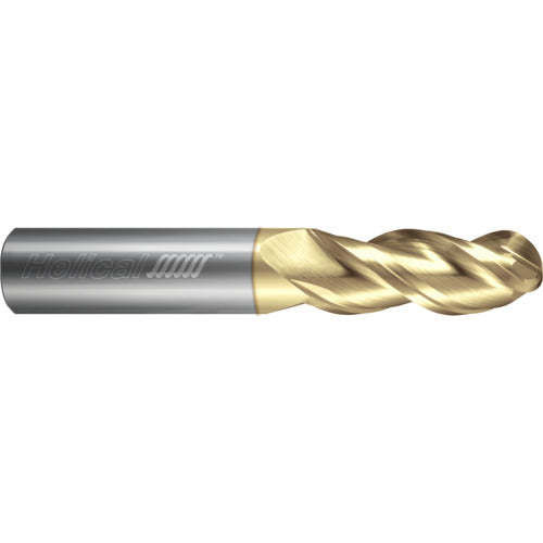 ‎3 Flute - Ball - 40 Degree Helix - 0.3125″ (5/16) Cutter DIA × 0.3125″ (5/16) Shank DIA × 0.1562″ (5/32) Radius × 1.2500″ (1-1/4) LOC × 3.0000″ (3) OAL  - ZPLUS Coated