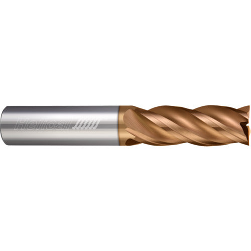 ‎4 Flute - Square - 0.2500″ (1/4) Cutter DIA × 0.2500″ (1/4) Shank DIA × 1.0000″ (1) LOC × 3.0000″ (3) OAL  - TPLUS Coated