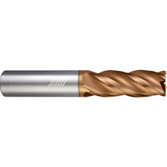 ‎4 Flute - Corner Radius - 0.1875″ (3/16) Cutter DIA × 0.1875″ (3/16) Shank DIA × 0.0300″ Radius × 1.0000″ (1) LOC × 2.5000″ (2-1/2) OAL  - TPLUS Coated