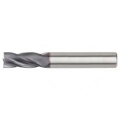 1x1x4x7 4FL Square Carbide End Mill-Weldon Shank-TiAlN - Industrial Tool & Supply
