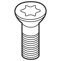 MS1454 TAPERED HEAD SCREW TORX M1.8X0.35 - Industrial Tool & Supply