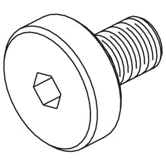 27MM SOLID SHELL MILL RETAINING SCREW - Industrial Tool & Supply