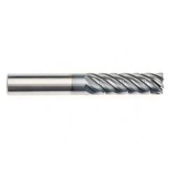 10mm x 10mm x 40mm x 88mm x 7 Flute  1mmR 4xD Pow-R-Path Mill AlCRNX Coated-Series IPC7-CR - Industrial Tool & Supply