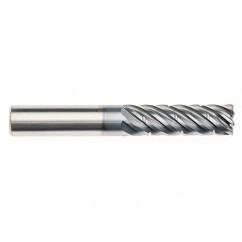 20mm x 20mm x 40mm x 104mm x 7 Flute  1mmR 2xD Pow-R-Path Mill AlCRNX Coated-Series IPC7-CR - Industrial Tool & Supply
