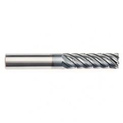 1/2 x 1/2 x 2 x 4 x 7 Flute  .030R 4xD Pow-R-Path Mill AlCRNX Coated-Series IPC7-CR - Industrial Tool & Supply